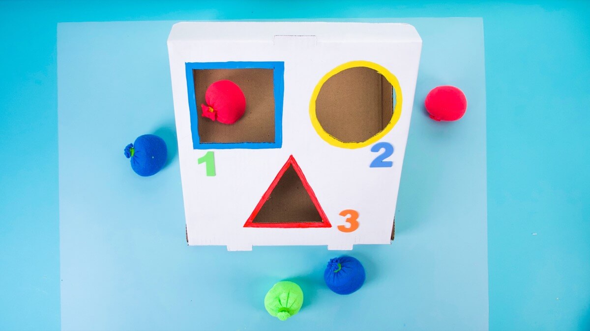 Pizza Box Bean Bag Toss Game Spizeo