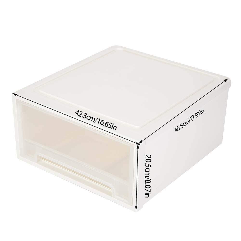 Try ejoyous drawer storage box multifunctional large plastic drawer storage organizer storage bins container for small sundries underwear magazines files makeups home accessories