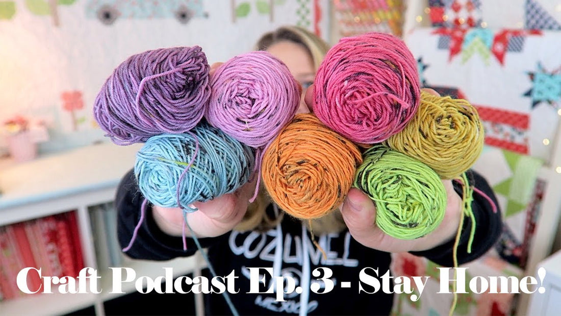 Erica’s Craft Podcast Ep. 3 |Staying Home
