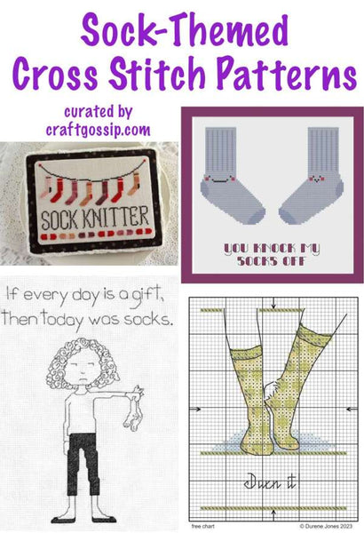 Sock Themed Cross Stitch Patterns