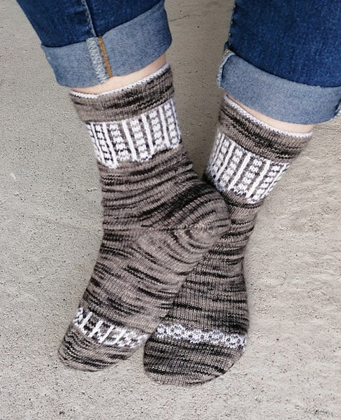 Dissent Socks Knitting Pattern