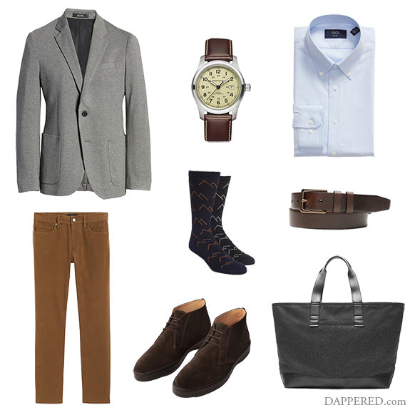 Style Scenario: Business Casual, Fall Textures