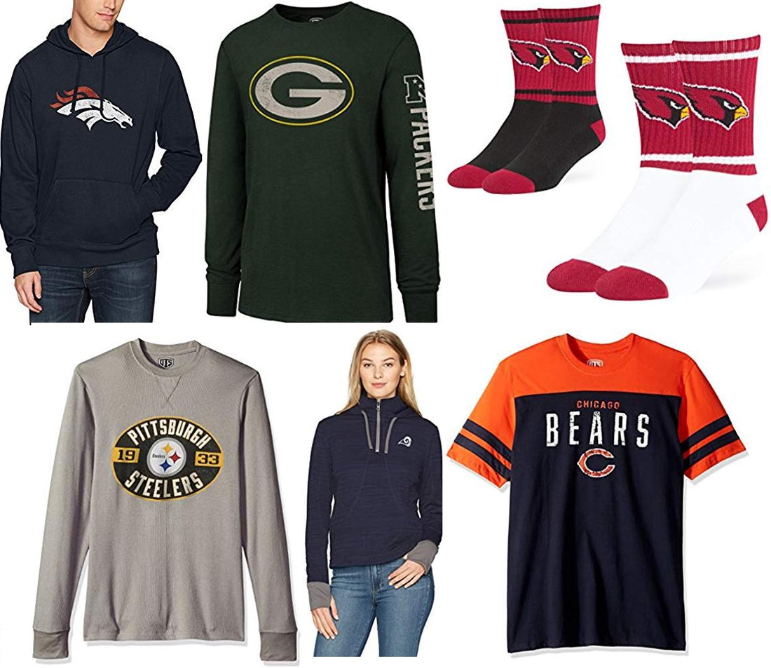 Amazon Gold Box  Save up to 40% off select NFL gear