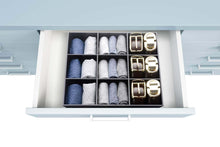 Load image into Gallery viewer, Shop luxury and stylish acrylic organizer fine and elegant gift keep belts socks ties underwear panties briefs boxers scarves organized drawer divider closet and storage box