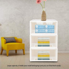 Load image into Gallery viewer, Budget ejoyous drawer storage box multifunctional large plastic drawer storage organizer storage bins container for small sundries underwear magazines files makeups home accessories